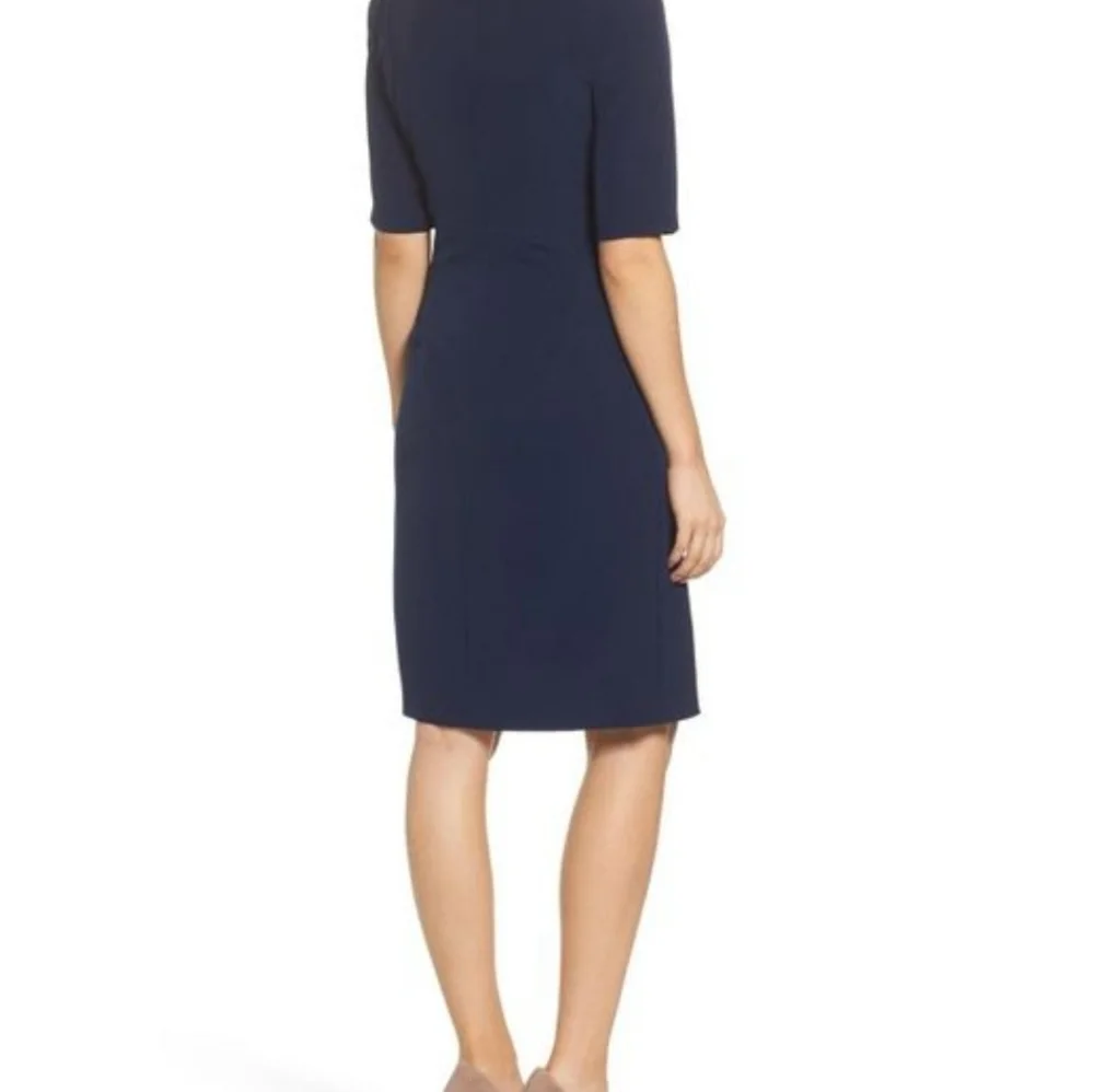 Maggy London Navy Blue Dress Size 12 - Picture 2 of 11